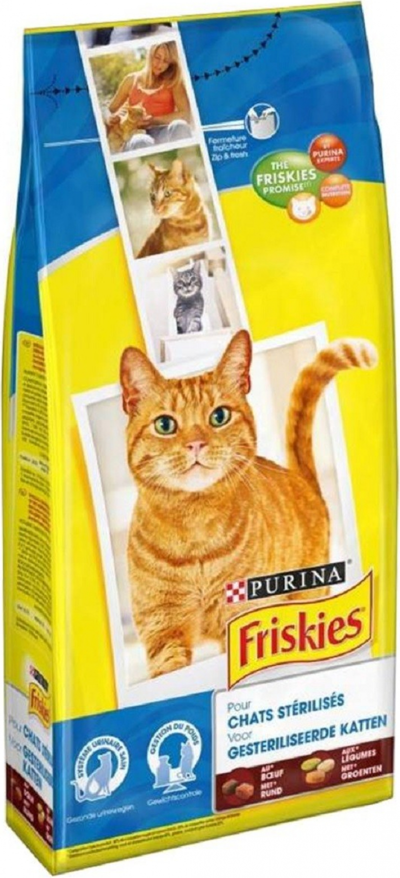 Friskies Chat Sterilise Boeuf Poulet Et Legumes