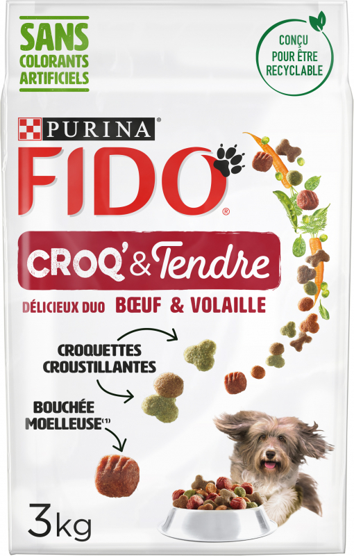 FIDO Croq' & Tendre - 2 sabores