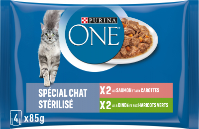 PURINA ONE Nassfutter für steriliserte Katzen