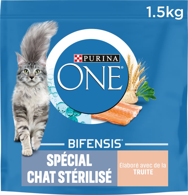 PURINA ONE Sterilized Cat, met forel
