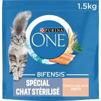 PURINA ONE Sterilized Cat, met forel
