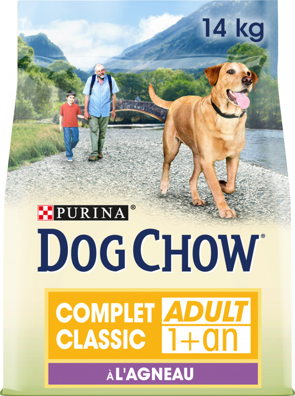 DOG CHOW für Hunde mit Lamm