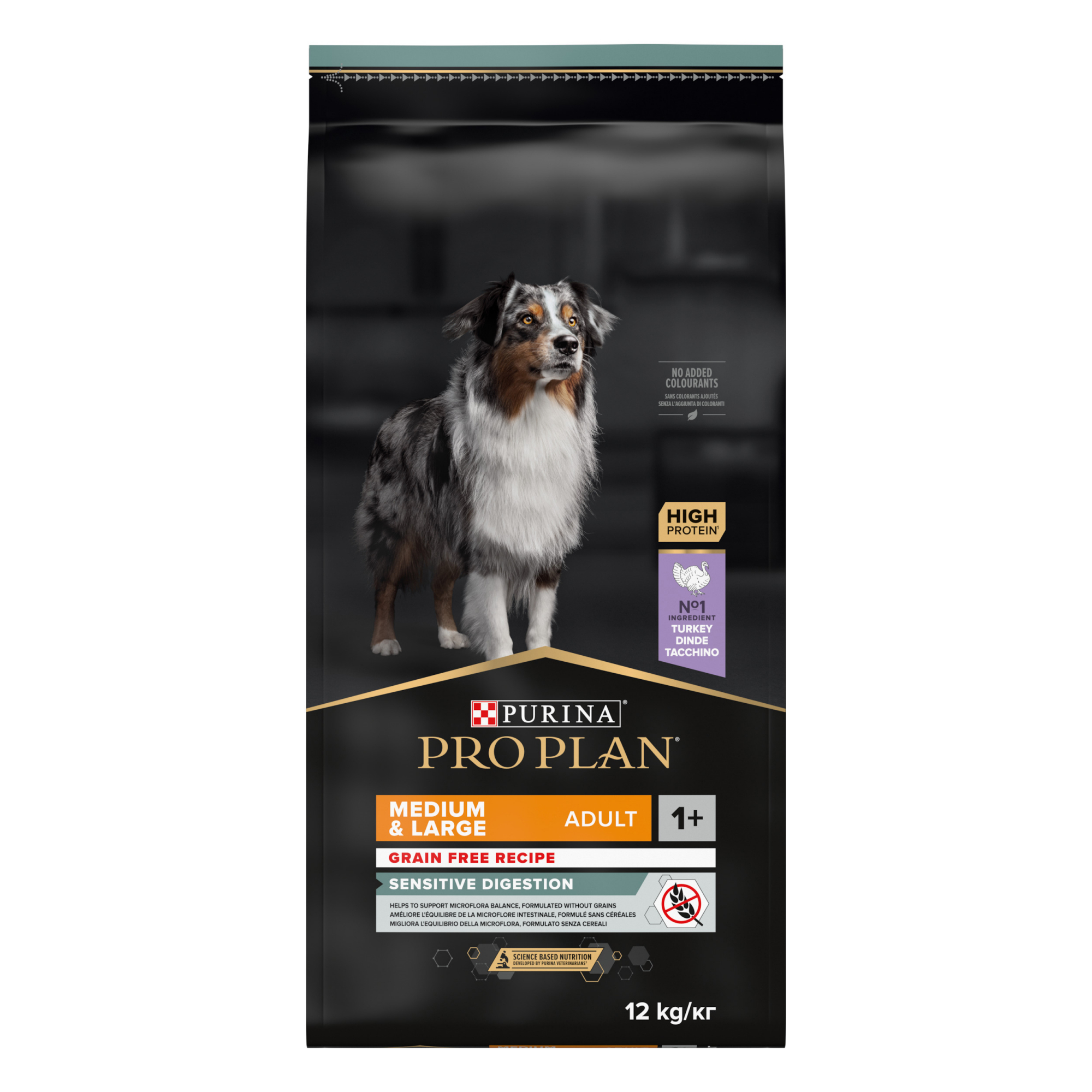 PRO PLAN Medium & Large Adult Sensitive Digestion Sans-Céréales pour chien