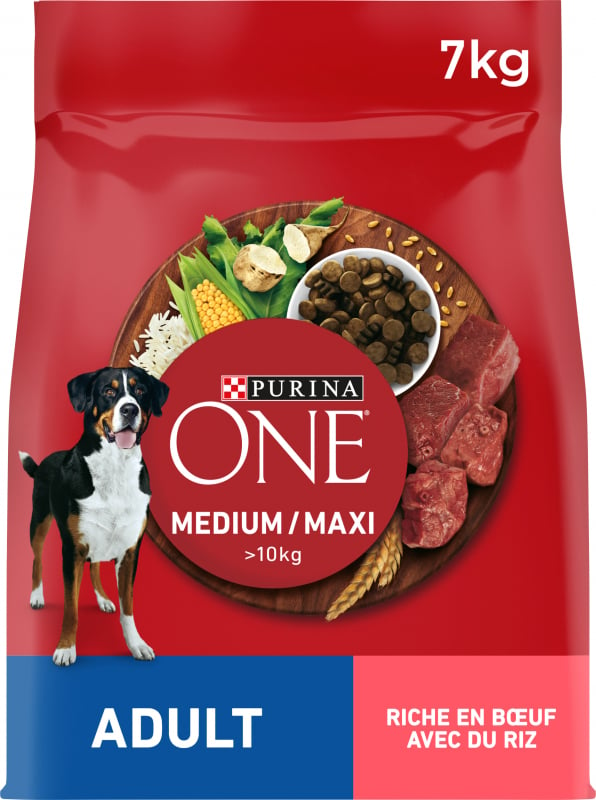 PURINA ONE Medium Maxi für Hunde