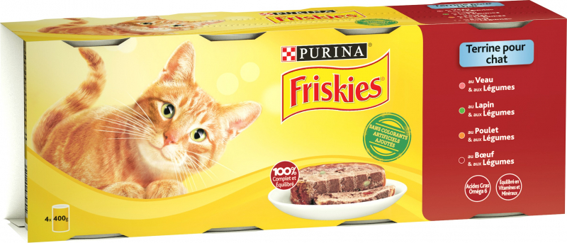 FRISKIES Terrine alla carne e verdure per gatti