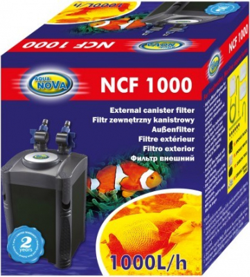 Filtre extèrieur pas cher AQUA-NOVA NCF-2000 pour aquarium de 600L et +