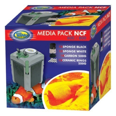 Aqua Nova Media Pack per filtro esterno