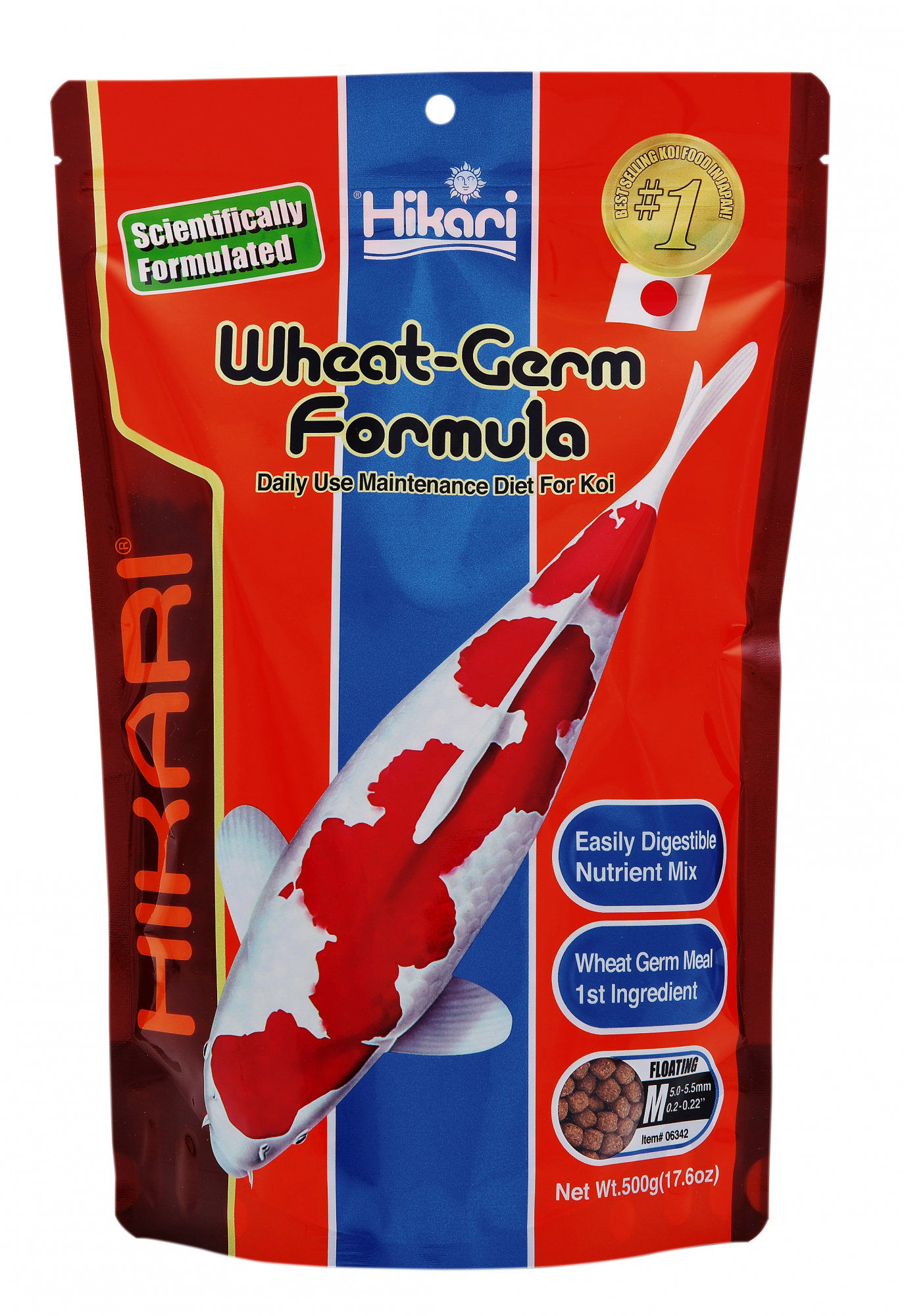 Hikari Wheat-Germ Mini alimentation pour poissons de bassin
