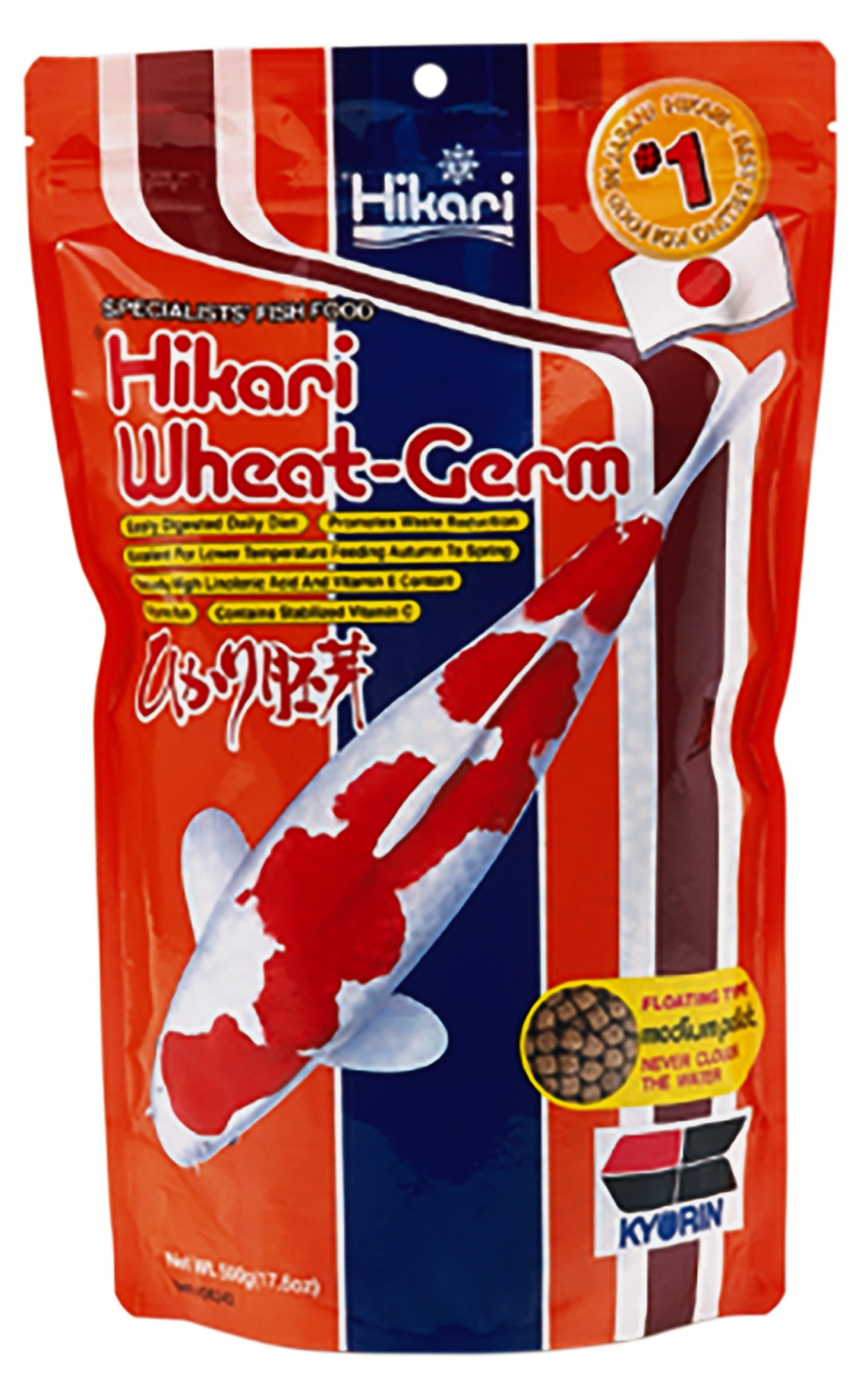 Hikari Wheat-Germ Medium comida para peces