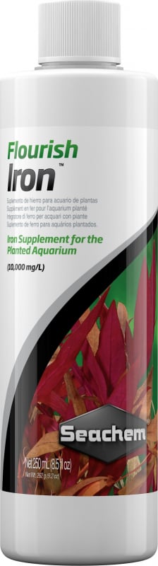 Seachem Flourish Iron Fer liquide pour aquarium