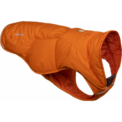 Manteau isolant Quinzee Campfire Orange de Ruffwear - plusieurs tailles disponibles