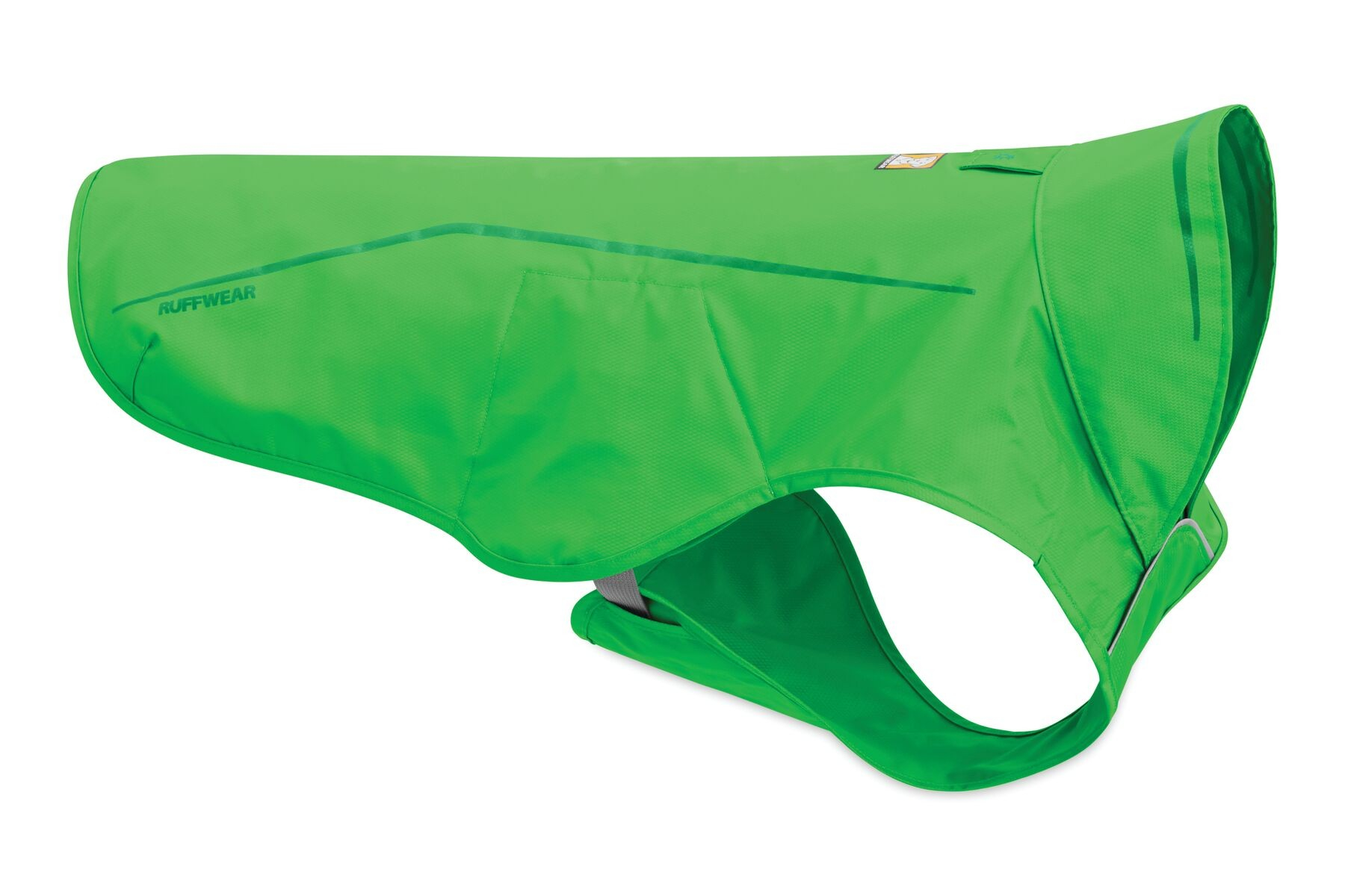 Imperméable Sun Shower Jacket vert de Ruffwear - disponible en plusieurs tailles