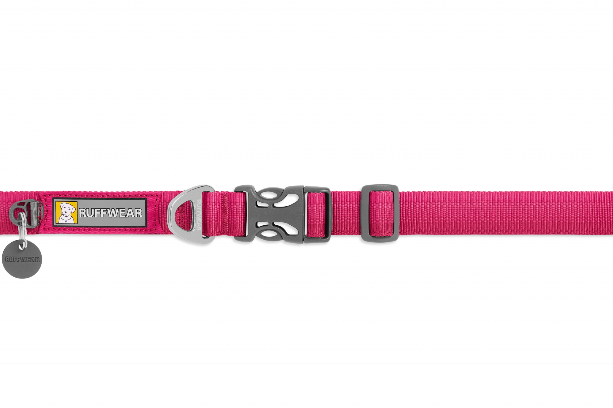 Halsband Front Range van Ruffwear Hibiscus Pink - verschillende maten beschikbaar