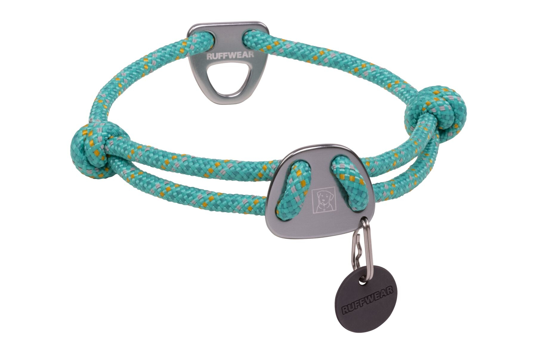 Collare Knot-a-collar di Ruffwear Aurora Teal - diverse taglie disponibili