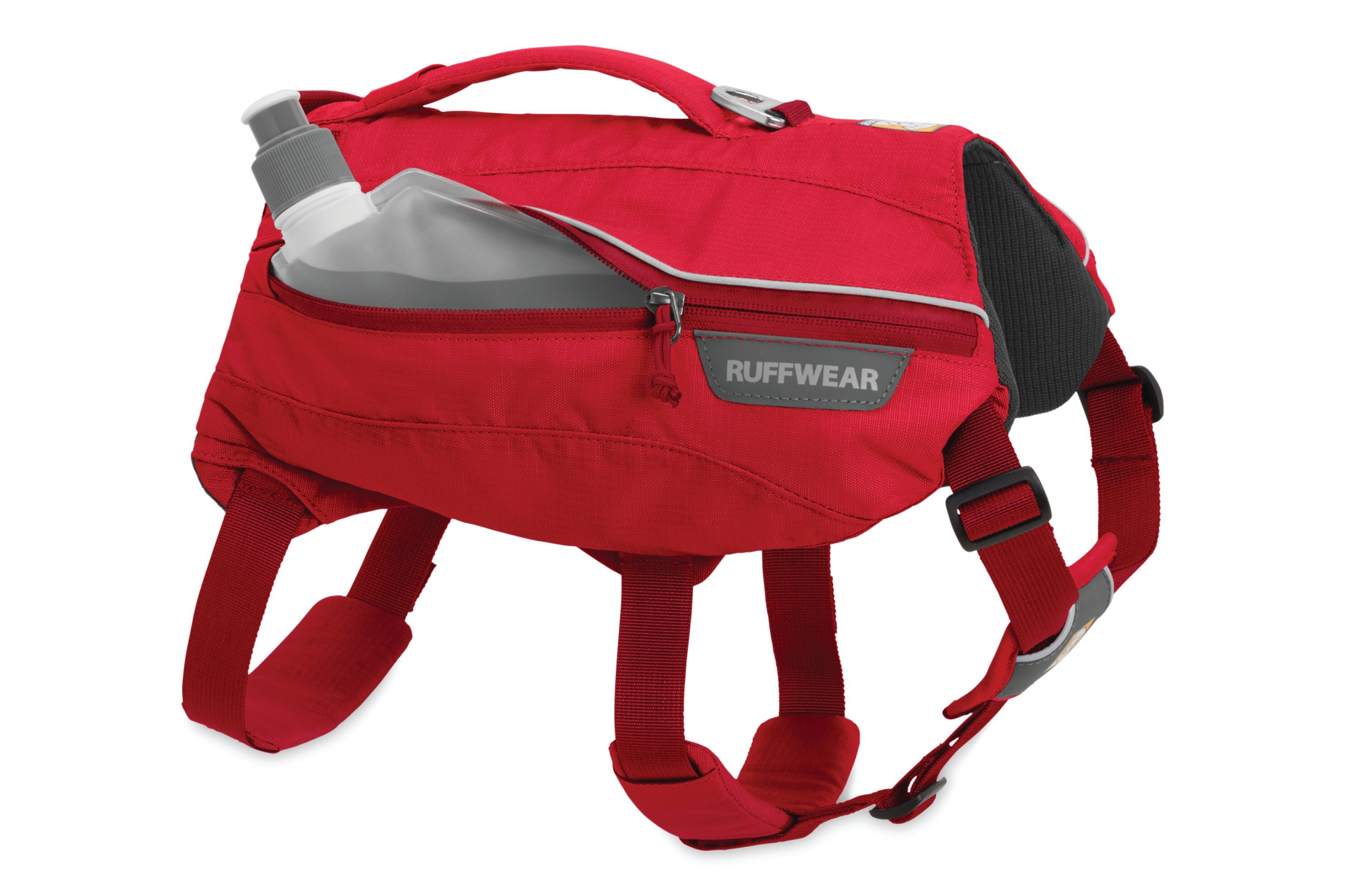 Mochila para cães Singletrak Red Currant da Ruffwear - vários tamanhos disponíveis