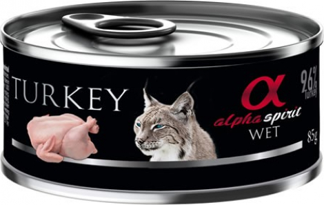 ALPHA SPIRIT Alimentation humide en boîte pour chat - Plusieurs saveurs - 85 g