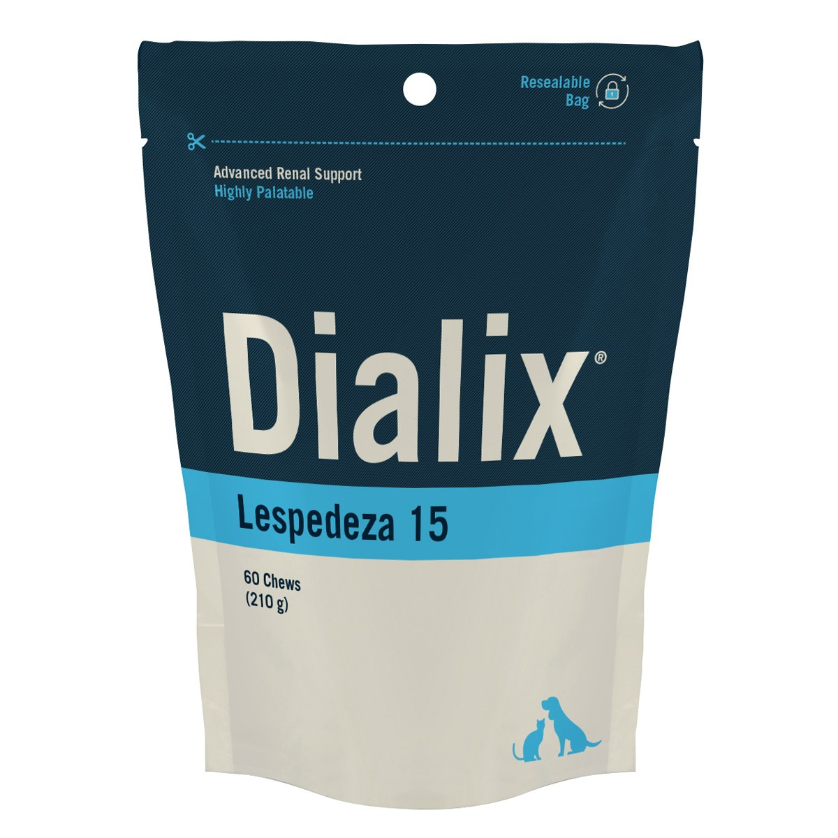VETNOVA Dialix Lespedeza-15 Apoio renal para cães