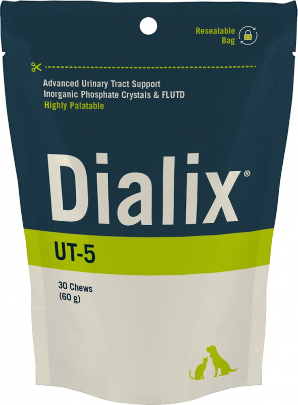 VETNOVA Dialix Ut-5 Apoio do tracto urinário para gatos e cães pequenos
