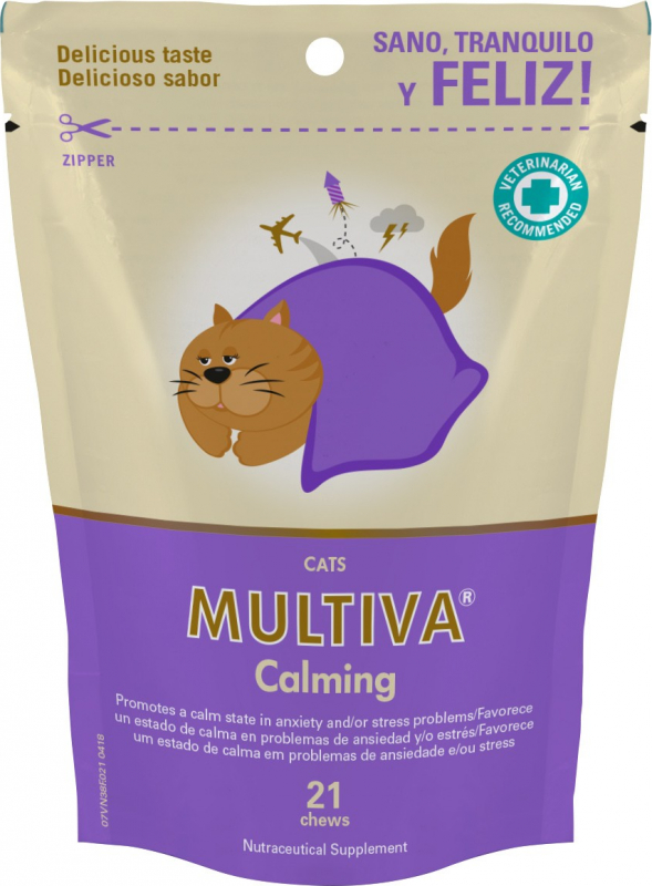 VETNOVA Multiva Calming Cat natürliche Beruhigung und Entspannung für Katzen