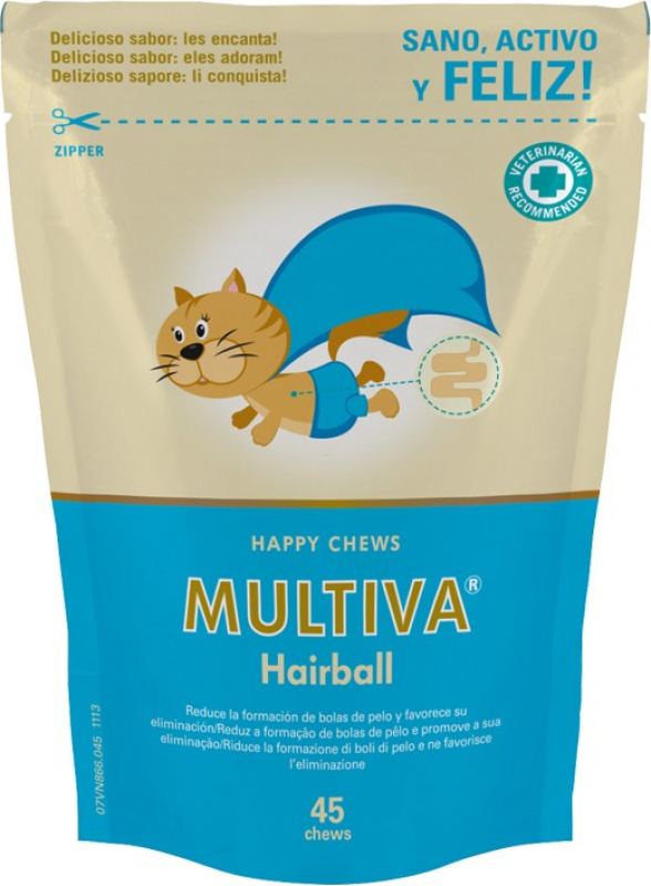 VETNOVA Multiva Hairball Anti-Haarballen für Katzen