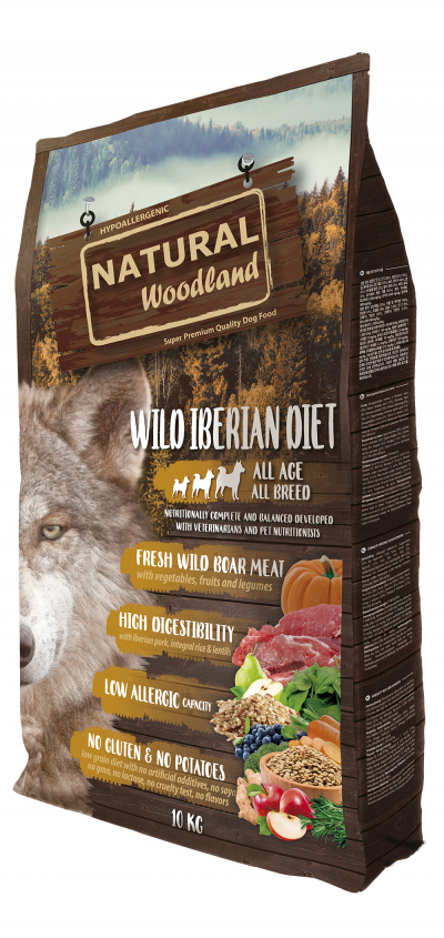 NATURAL WOODLAND Wild iberian diet pour chien de tout âge