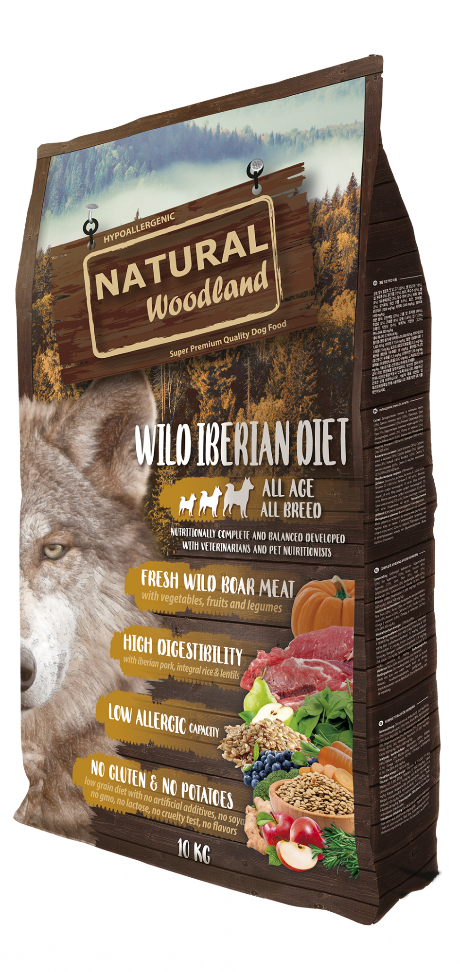 NATURAL WOODLAND Wild iberian diet für Hunde jeden Alters