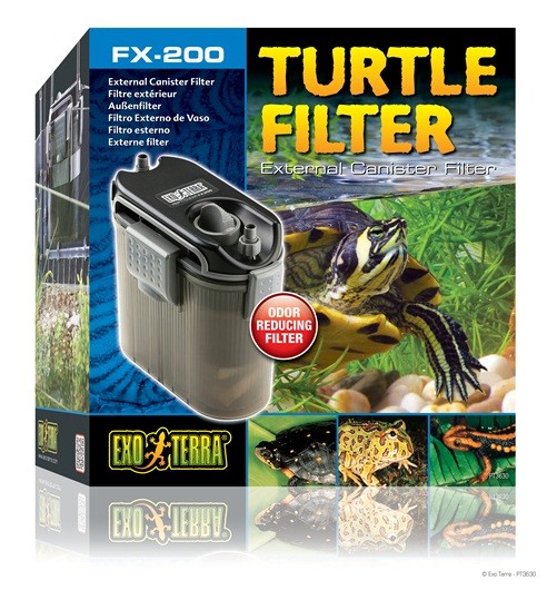 Filtro externo para tanques de tartarugas FX200 Exo Terra Turtle Filter