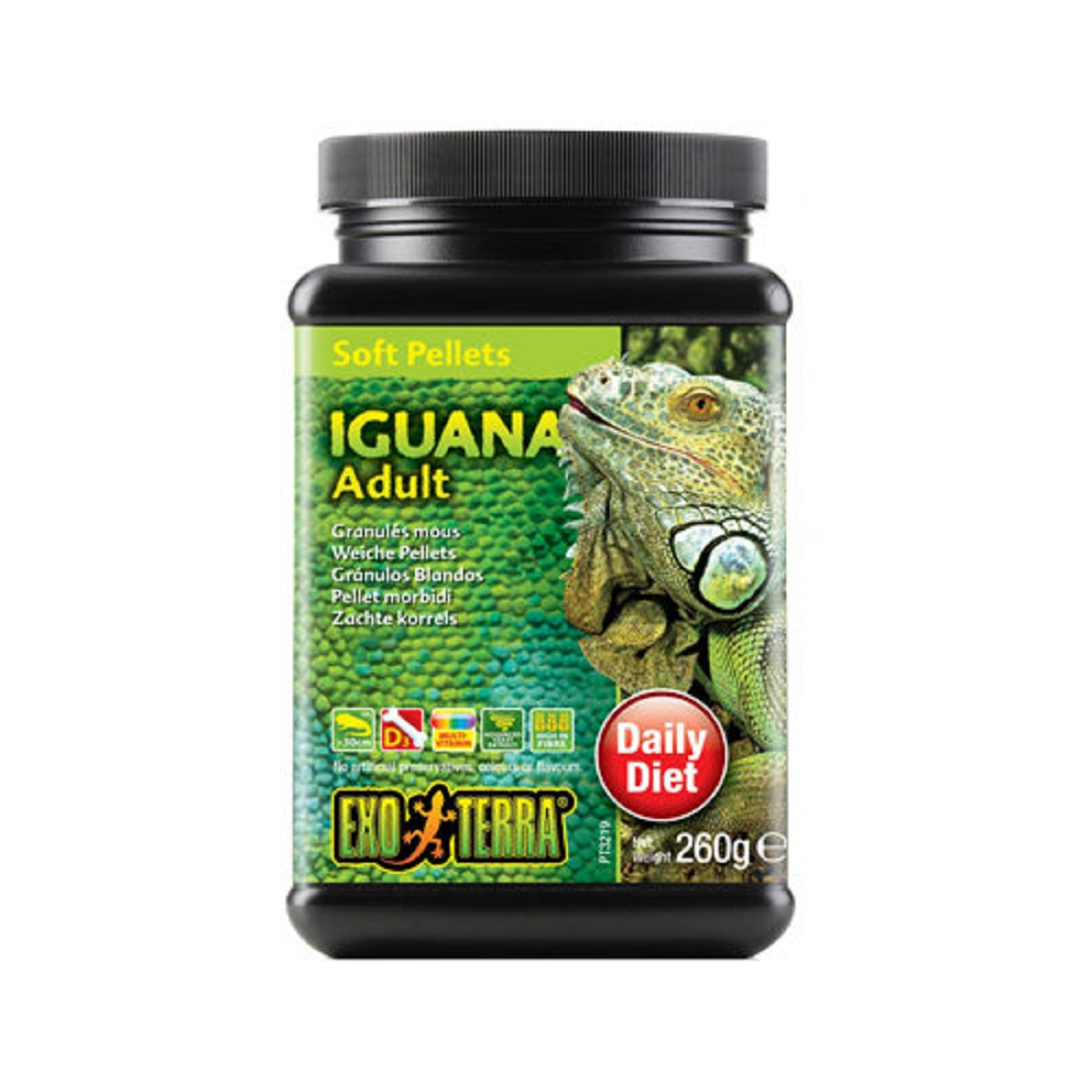 Exo Terra granulado para iguanas adultas
