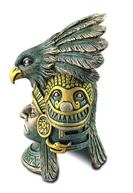 Esconderijo azteca guerreiro águia Exo Terra
