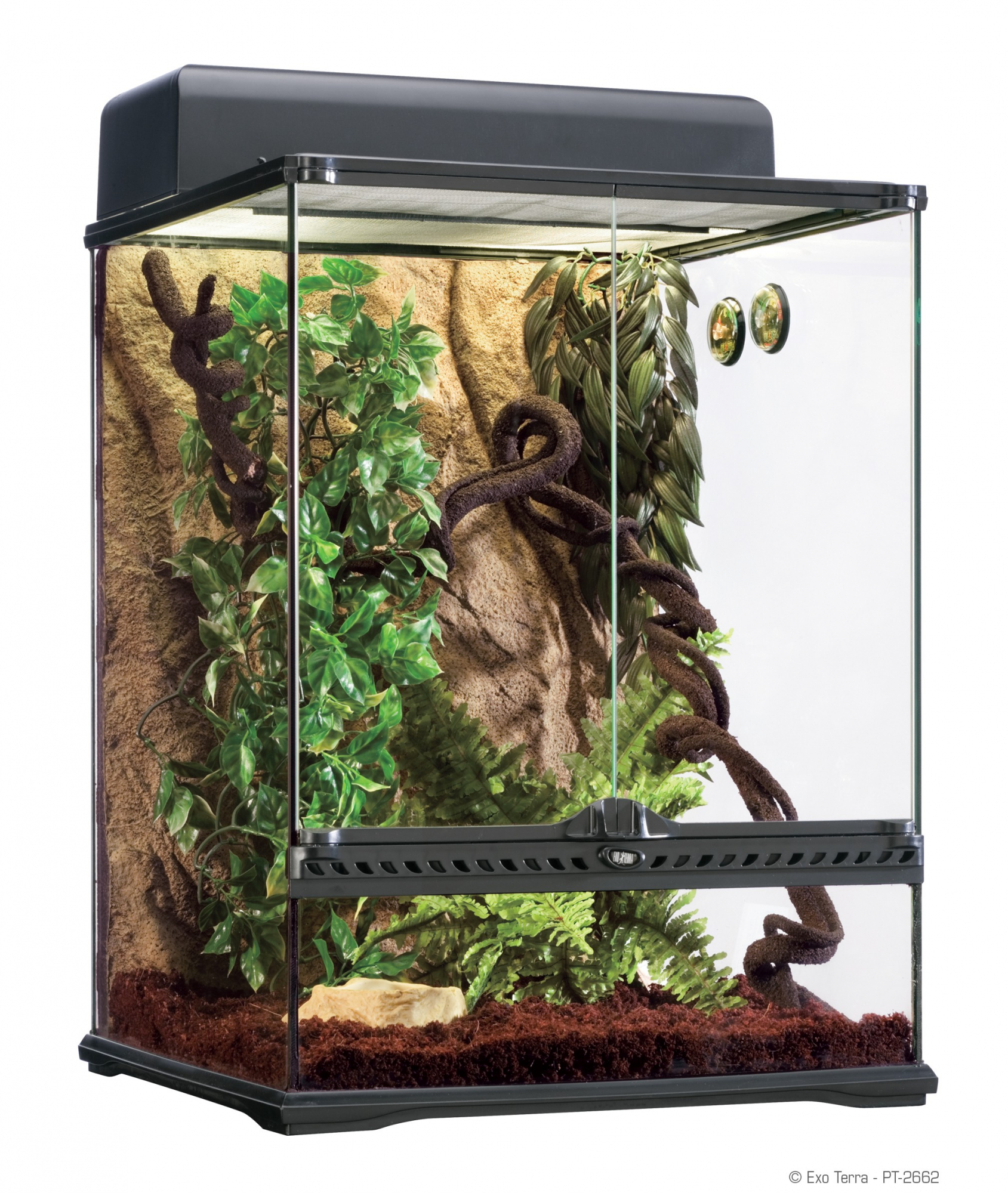  Terrarium en verre Exo Terra Rainforest - 45x45x60 cm