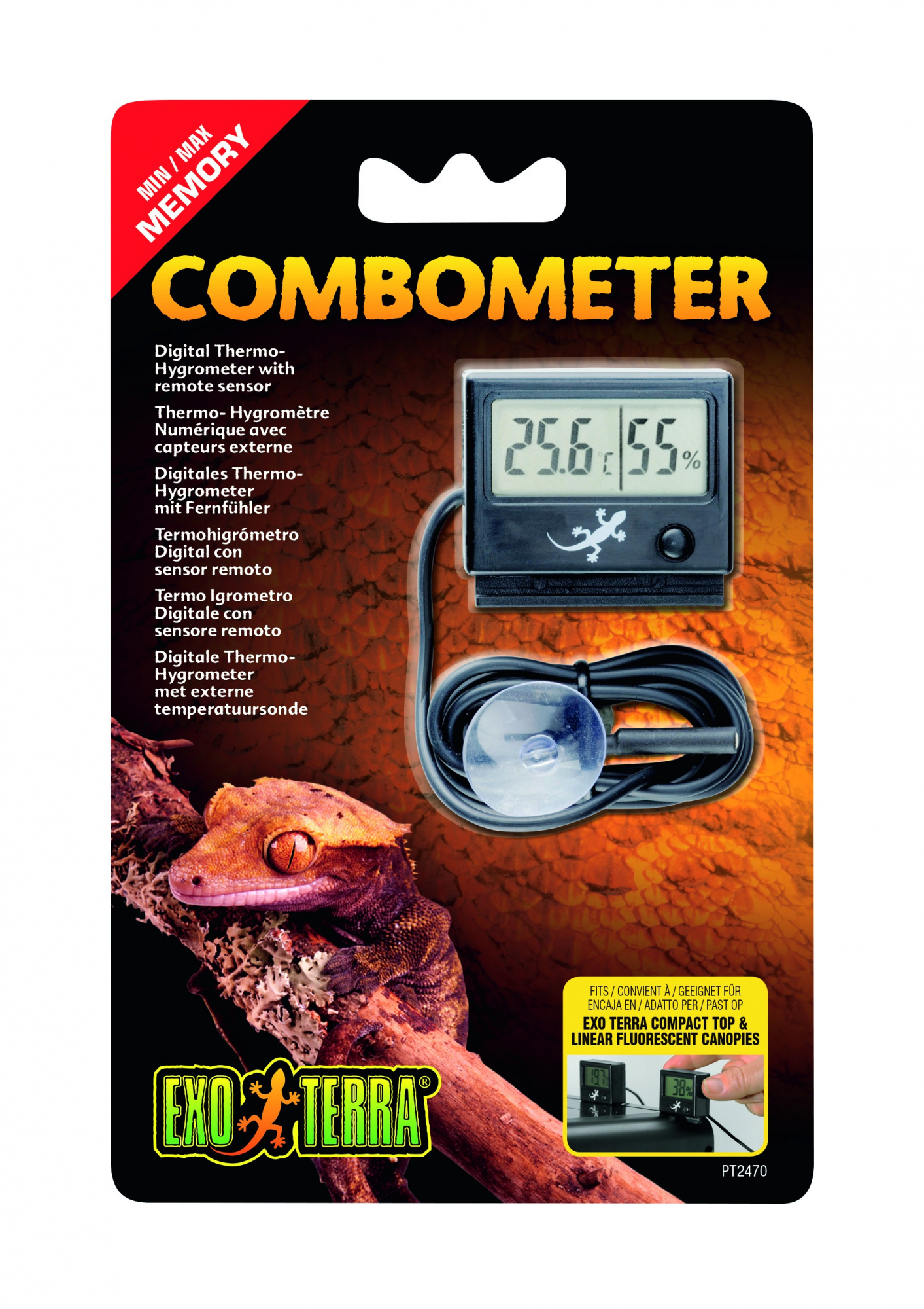 Thermomètre Hygromètre numérique Exo Terra
