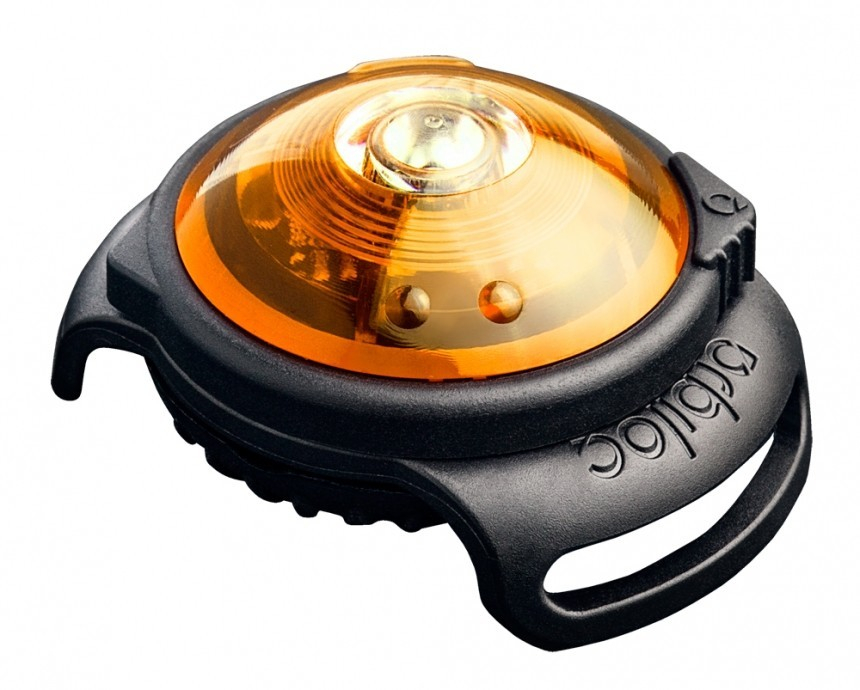 Lampe orbiloc DOG DUAL SAFETY LIGHT ultra-résistante portée 5 km étanche - Plusieurs couleurs disponibles