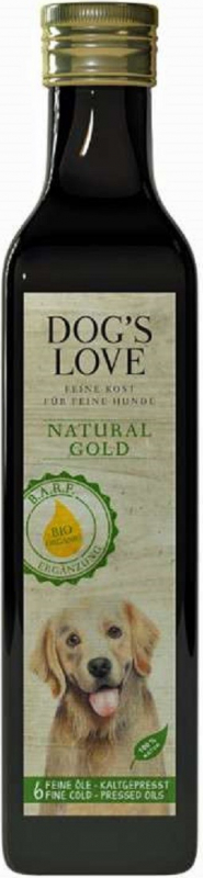 Dog's Love Natural Gold Bio Öl für Hunde