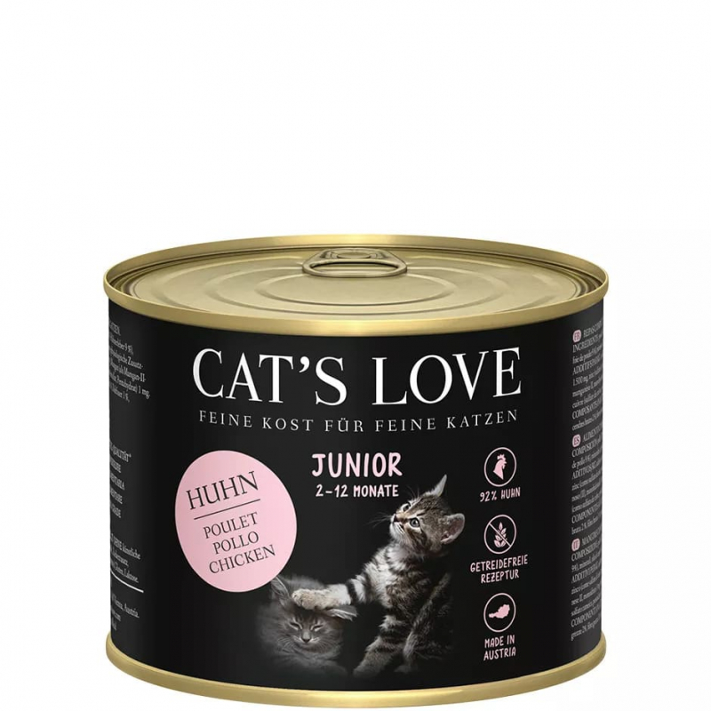 Pâtée CAT'S LOVE pour chaton - 2 saveurs
