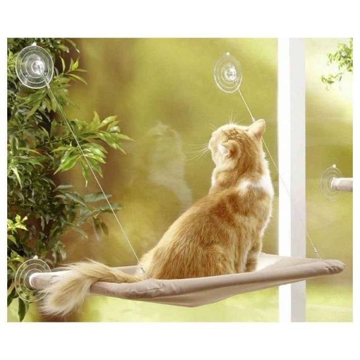 Hamaca de ventana para gato: 33 cm x 54 cm