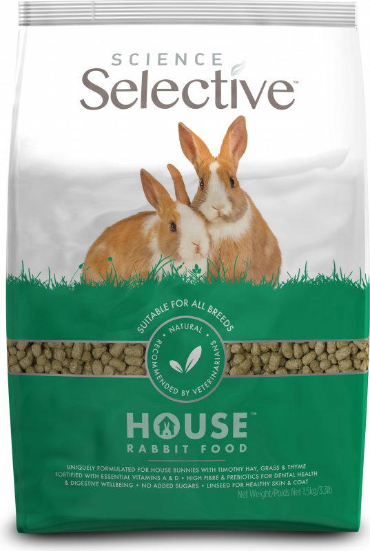 Science Selective House para conejos de interior