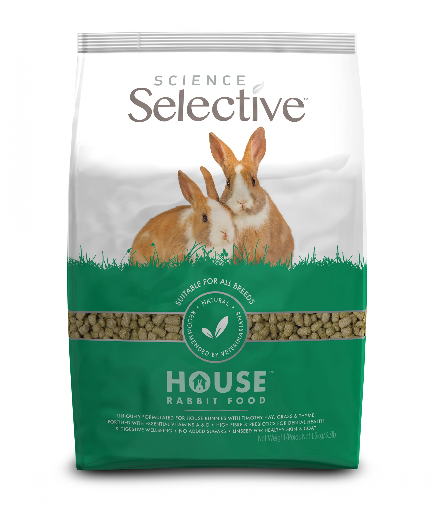 Supreme Science Selective House Rabbit food para coelho
