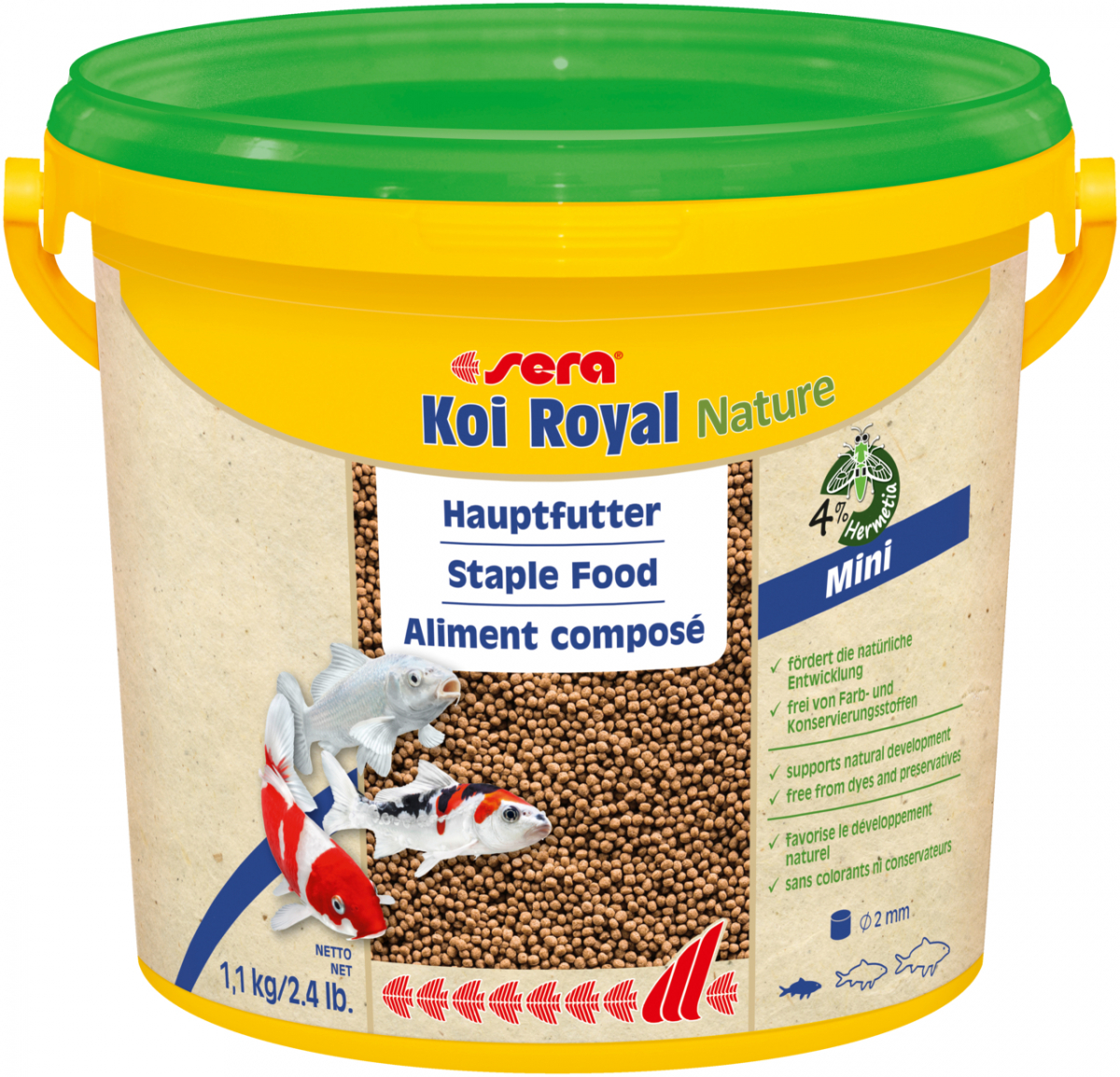 Sera Koi Royal Nature Mini alimento para kois