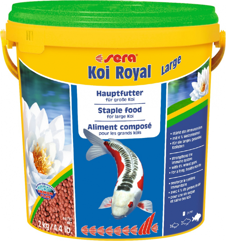 Sera Koi Royal Large Alimento para kois a partir de 25 cm