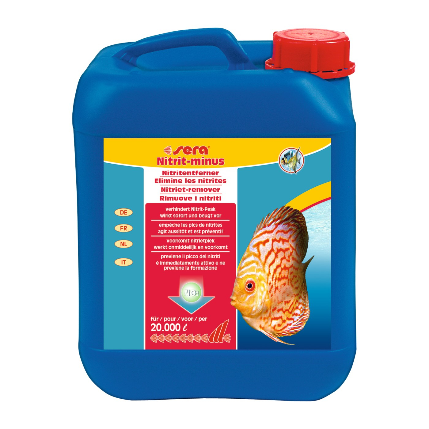 Sera Nitrit-Minus para remover os nitritos da água do aquário