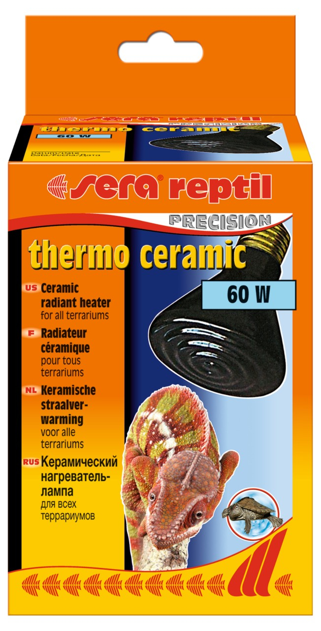 Lámpara calefactora de cerámica para terrarios Sera Reptil Thermo Ceramic