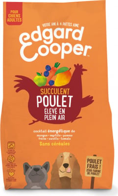 Edgard & Cooper Croquettes Poulet frais Sans Céréales pour Chien Adulte