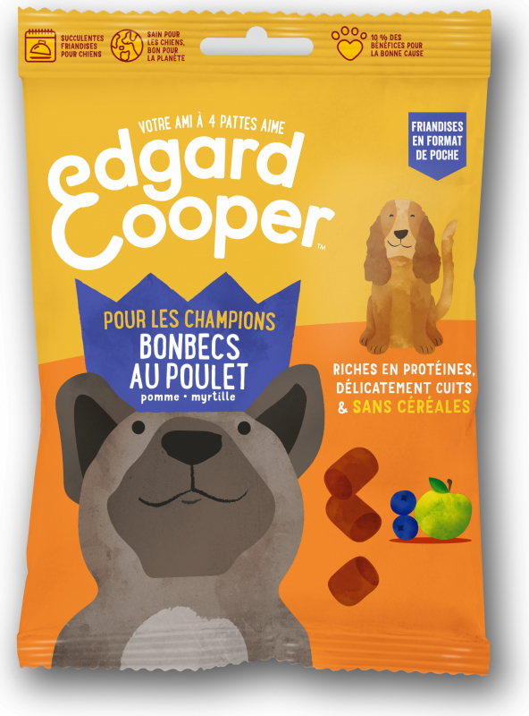 Edgard & Cooper Bonbecs Poulet frais Sans Céréales