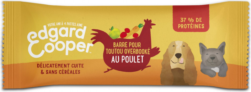 Edgard & Cooper Barre Protéinée Poulet frais Sans Céréales
