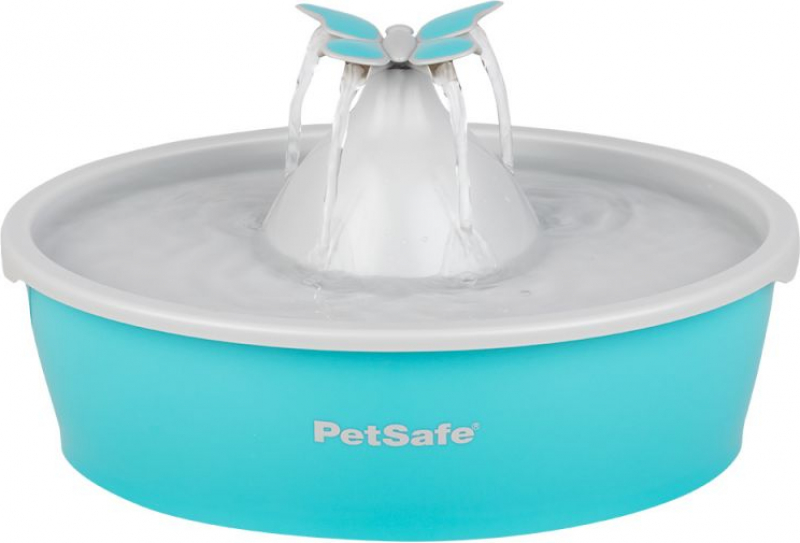 PetSafe Drinkwell Butterfly - 1,5 L - Fontana ad acqua per piccoli cani e gatti