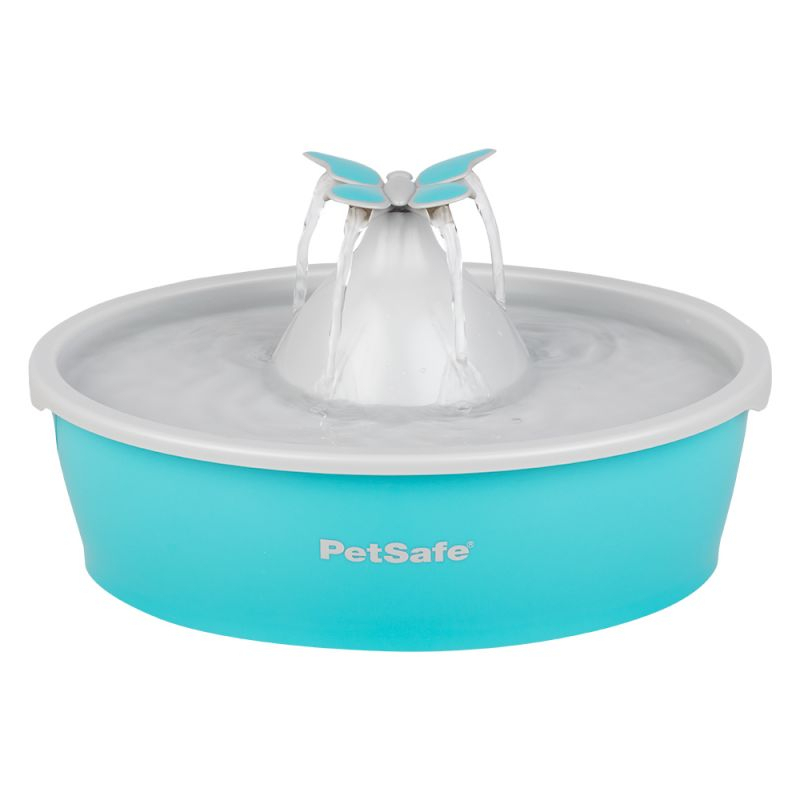 PetSafe Drinkwell Butterfly - 1,5 L - Fontana ad acqua per piccoli cani e gatti