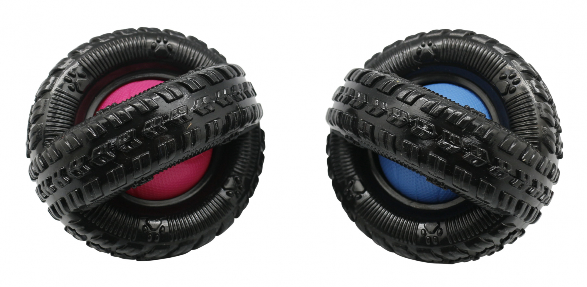 TPR Cross Tire Ball - 2 Größen
