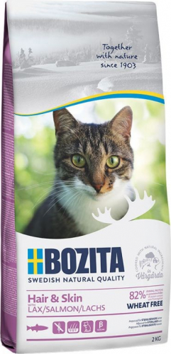 Bozita Cat Hair Skin Sans Ble Au Saumon Pour Chat