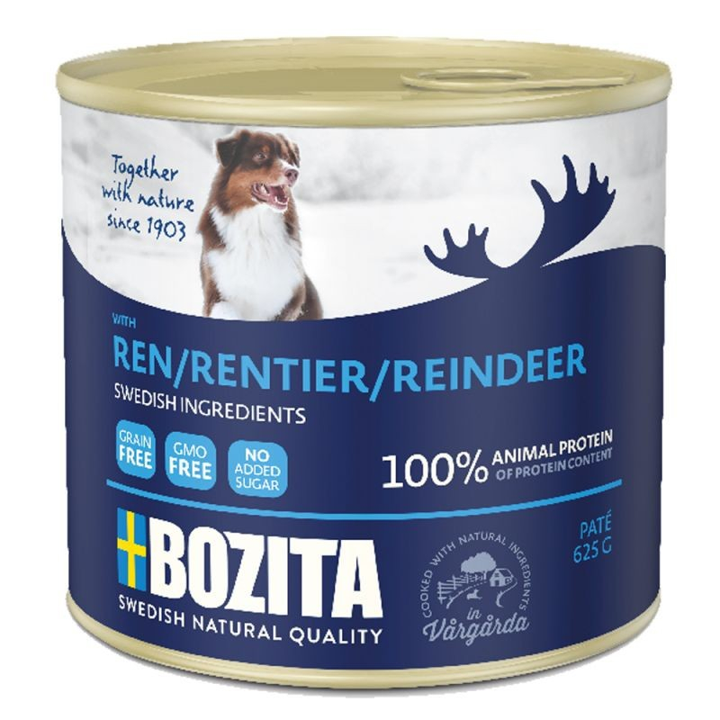 BOZITA Grain Free Reno comida húmeda para perros