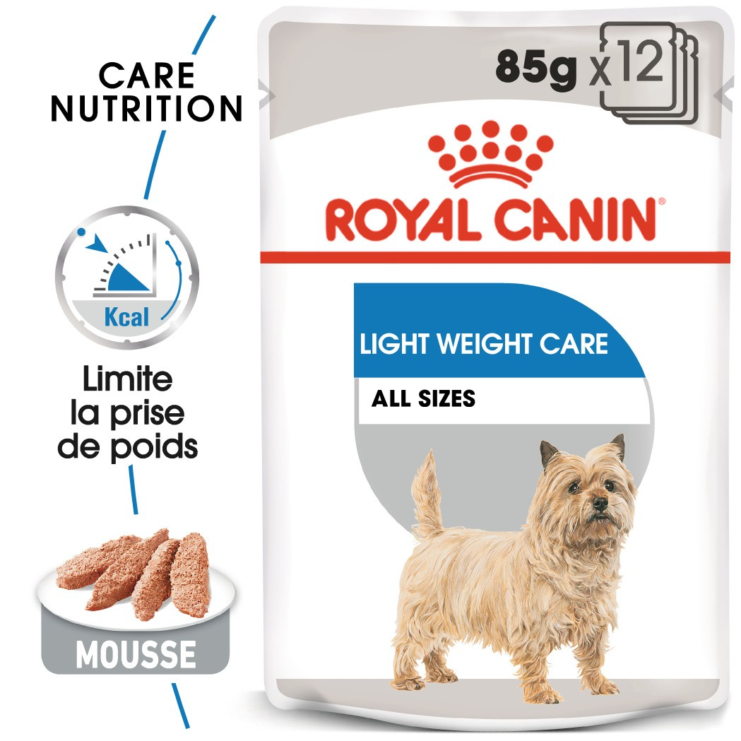 Royal Canin Light mousse para cão